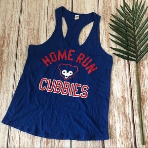 PINK Chicago Cubs Tank Top Size Small
